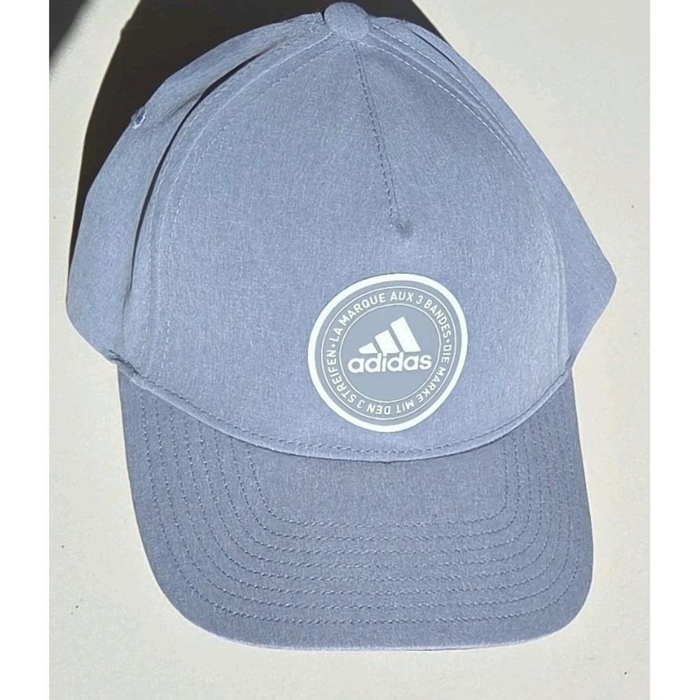 Adidas Aeroready A-Flex Hat Mens S/M Blue Gray Excellent Stretch Fit Cap